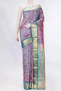 Pink Dual Tone Kanjivaram Silk Saree
