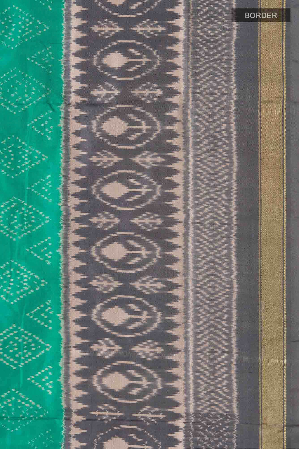 Green Pochampally Silk Saree