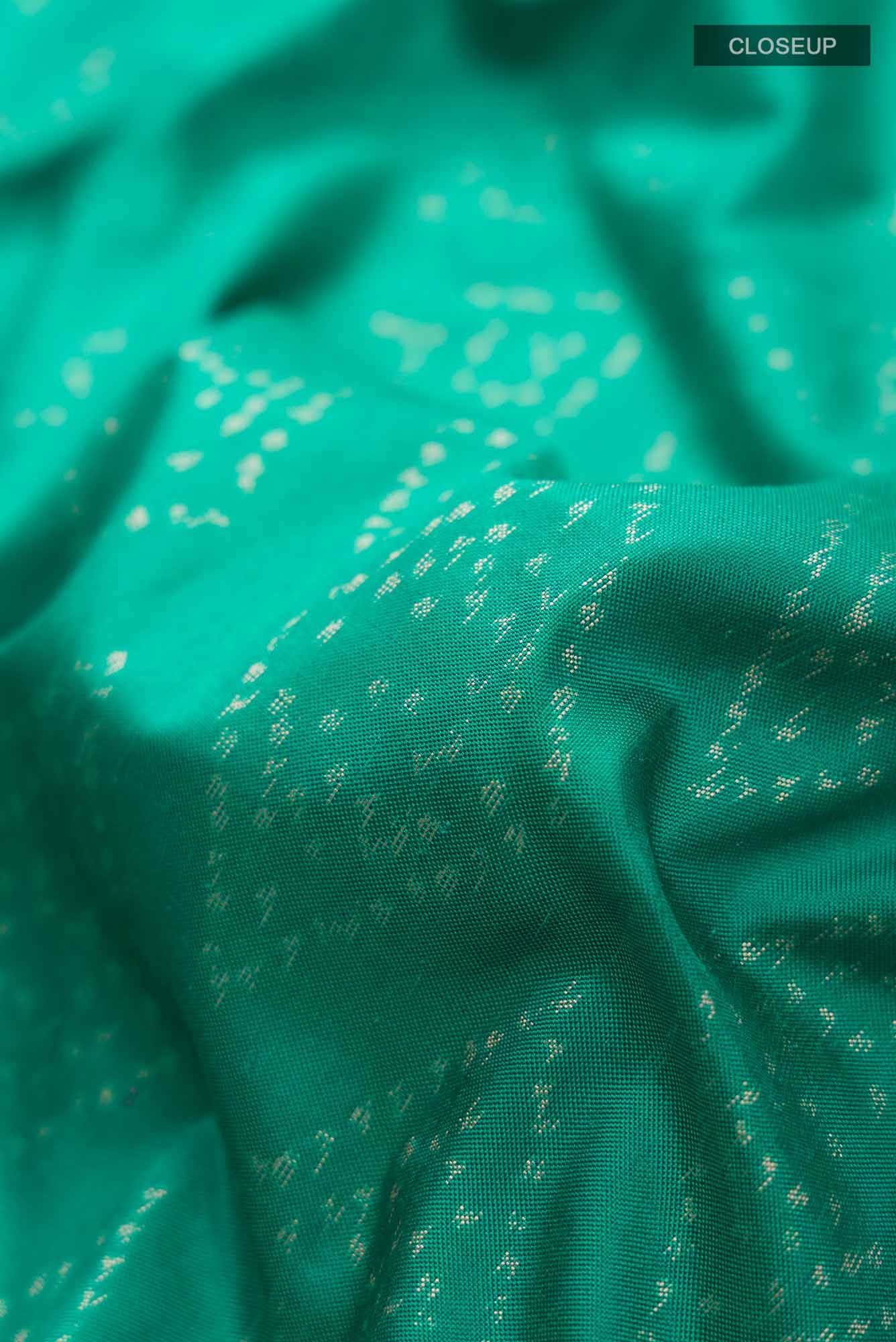 Green Pochampally Silk Saree