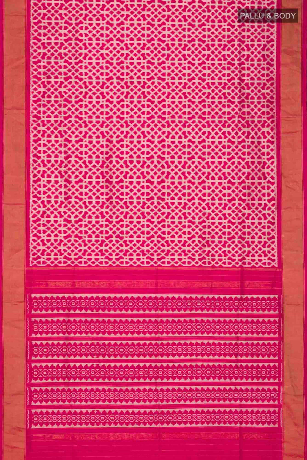 Pink Pochampally Silk Saree
