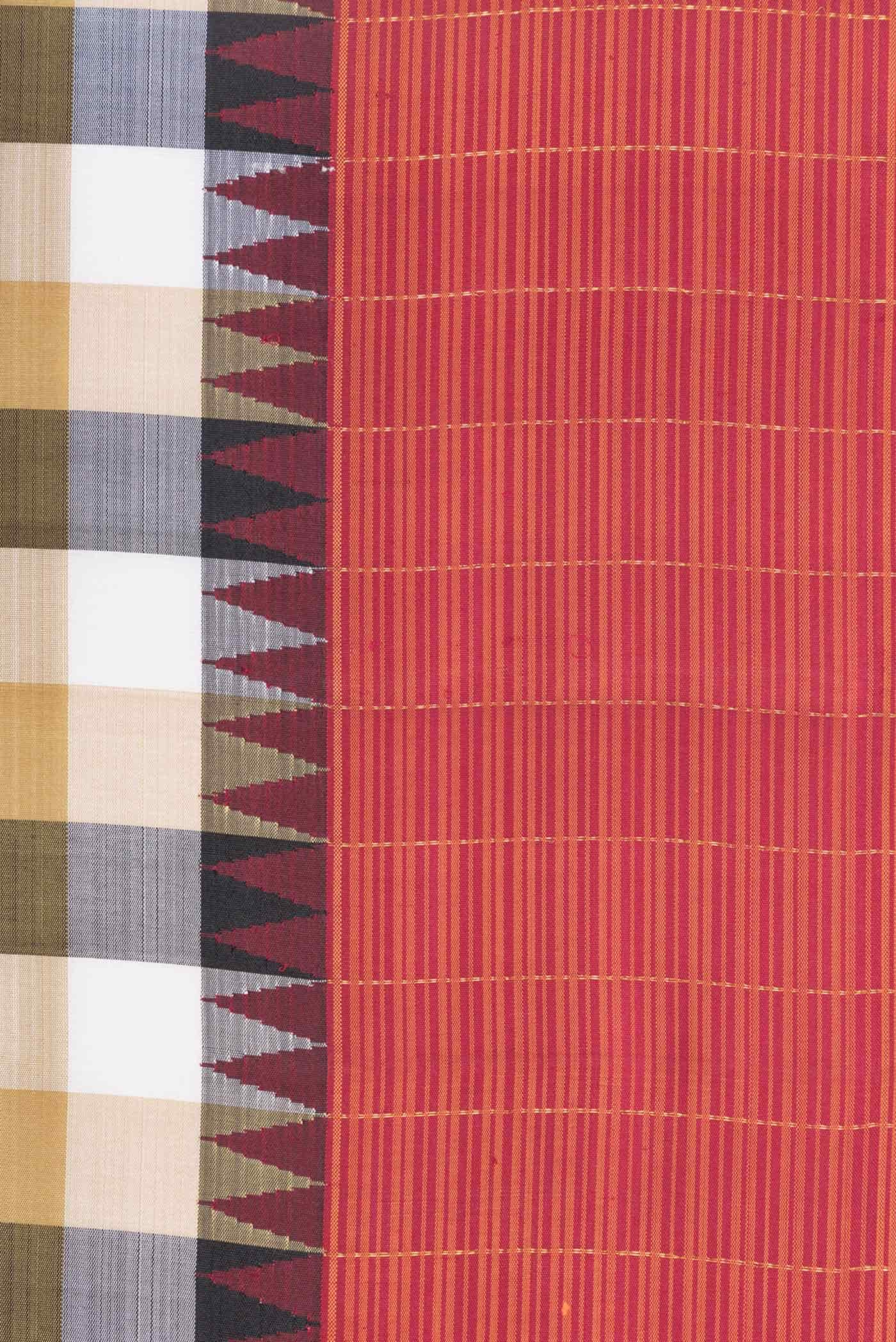 Multi Kanchipuram Silk Saree