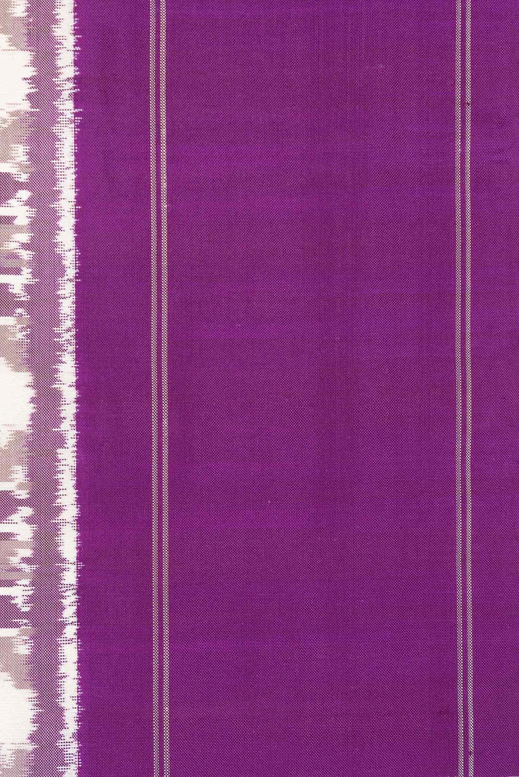 Beige Double Ikat Saree