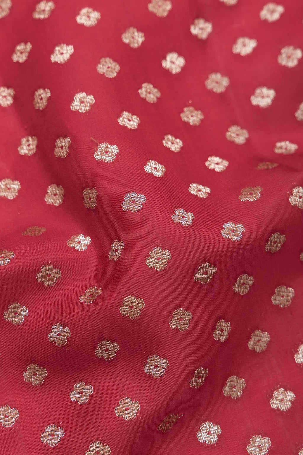 Maroon Tussar Silk Saree