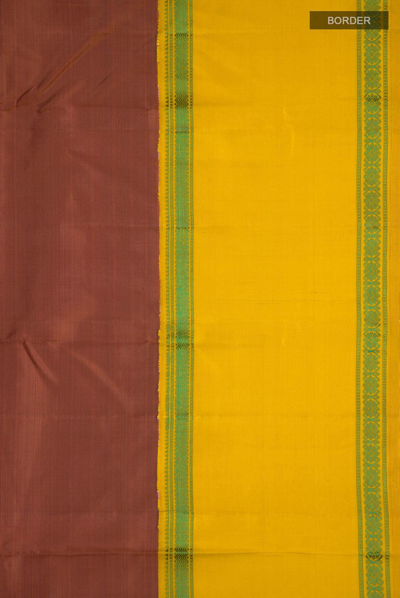 Maroon Kanchipuram Silk Saree