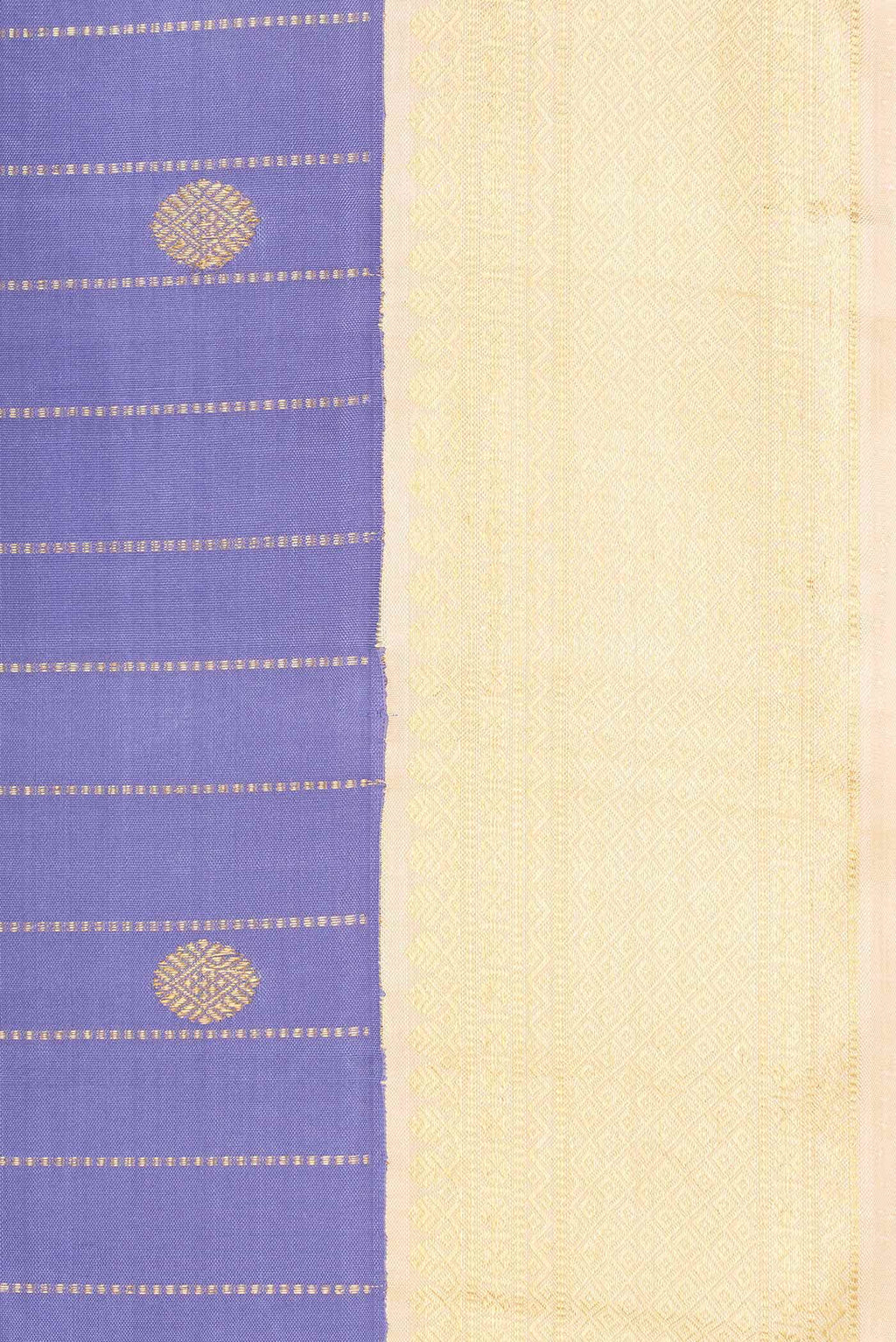 Lavender Kanchipuram Silk Saree