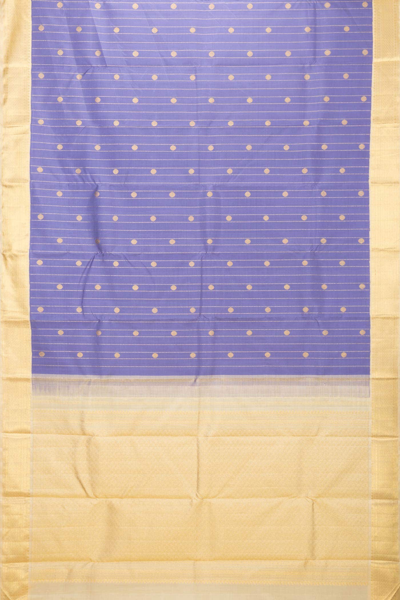 Lavender Kanchipuram Silk Saree