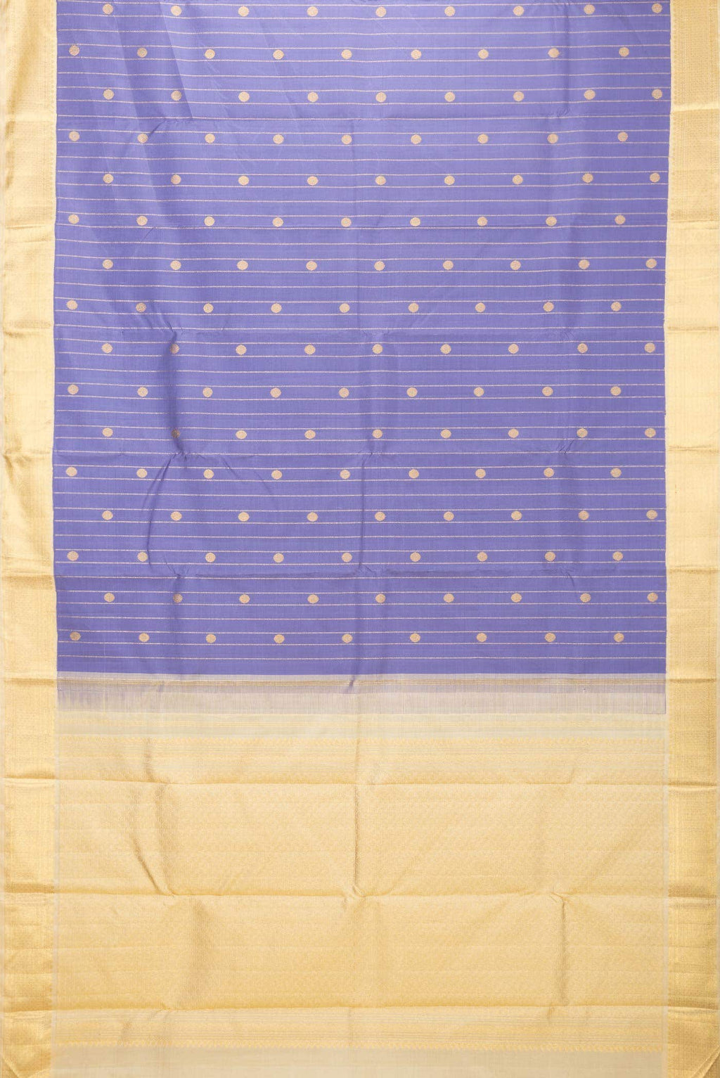 Lavender Kanchipuram Silk Saree