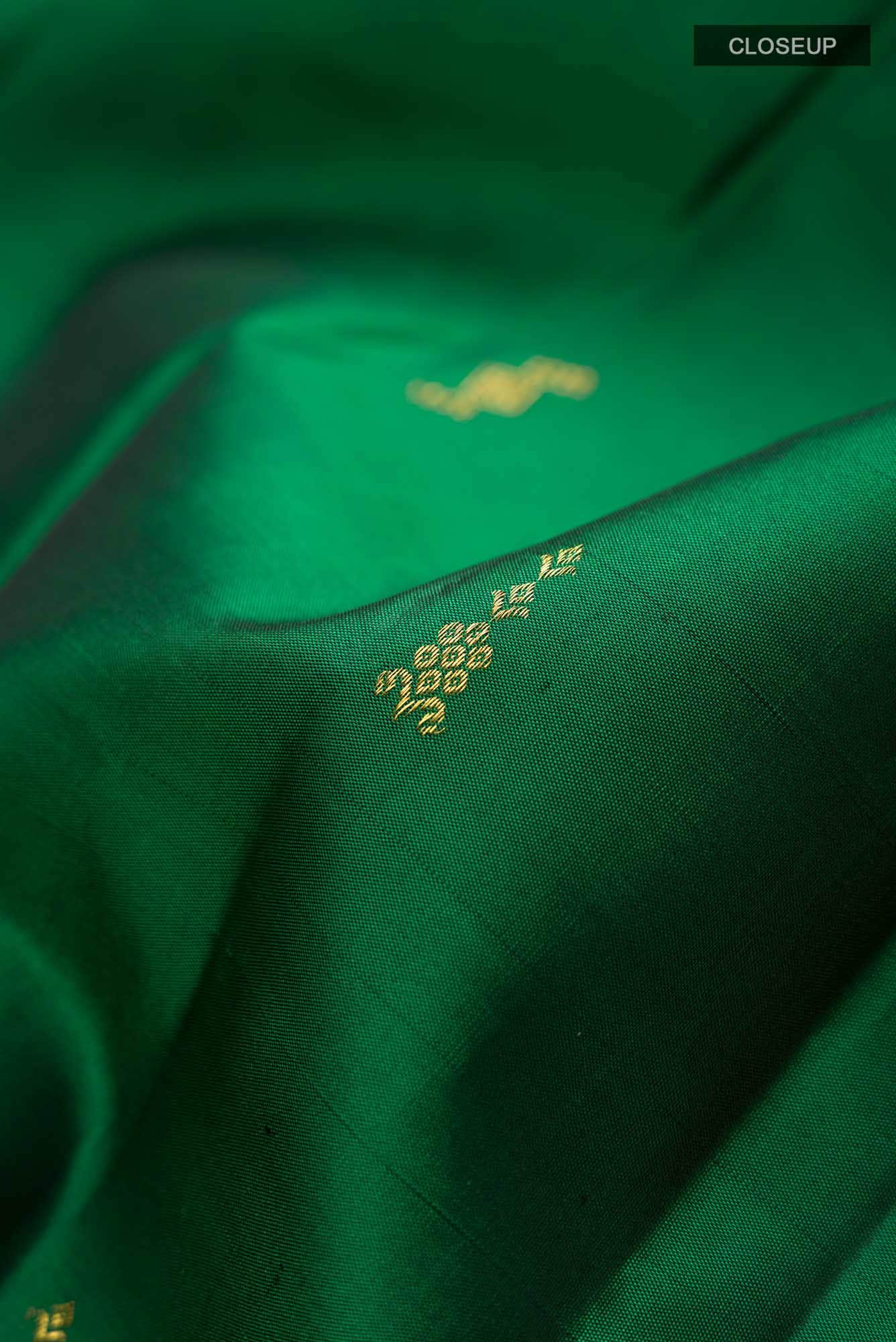 Green Kanchipuram Silk Saree
