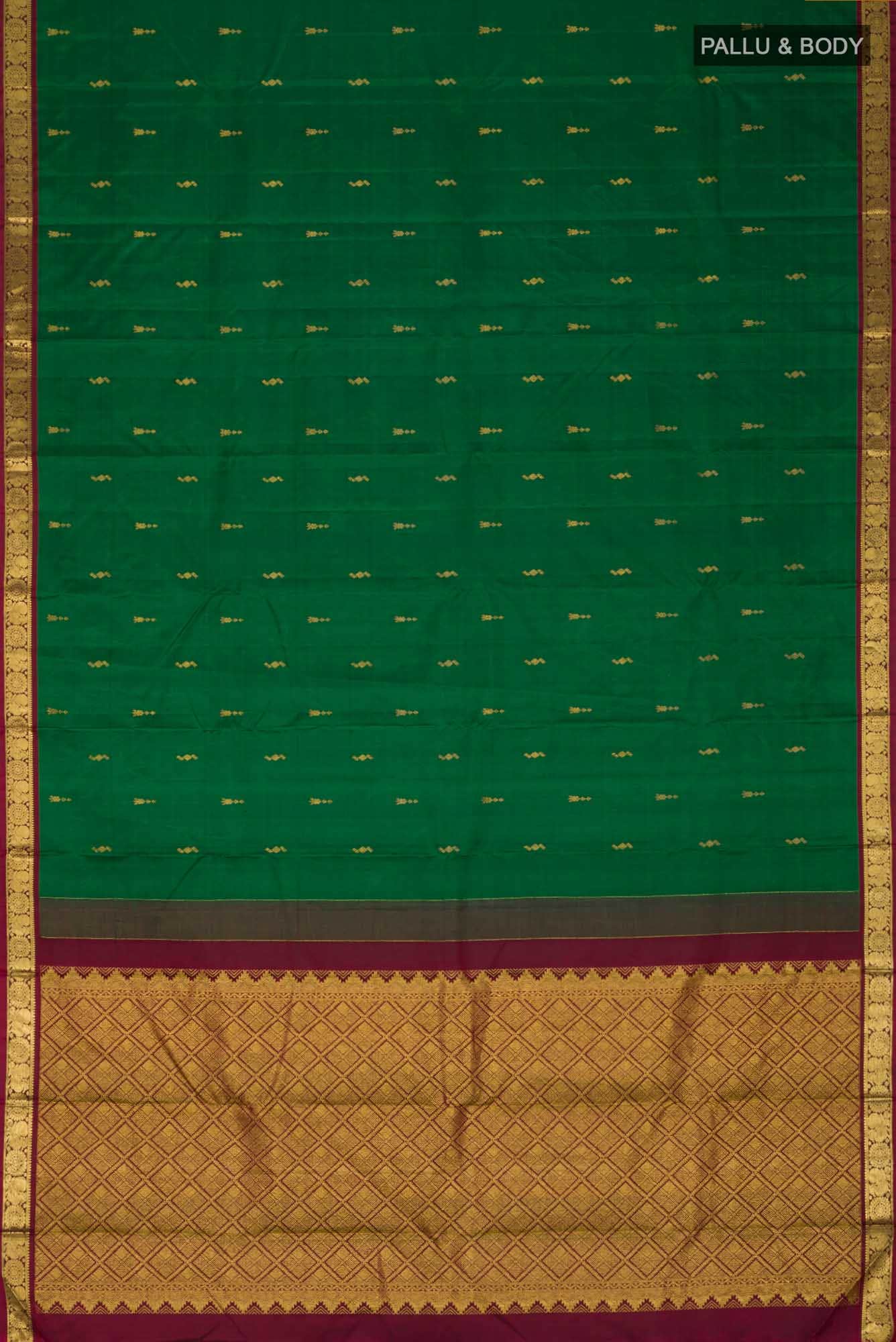 Green Kanchipuram Silk Saree