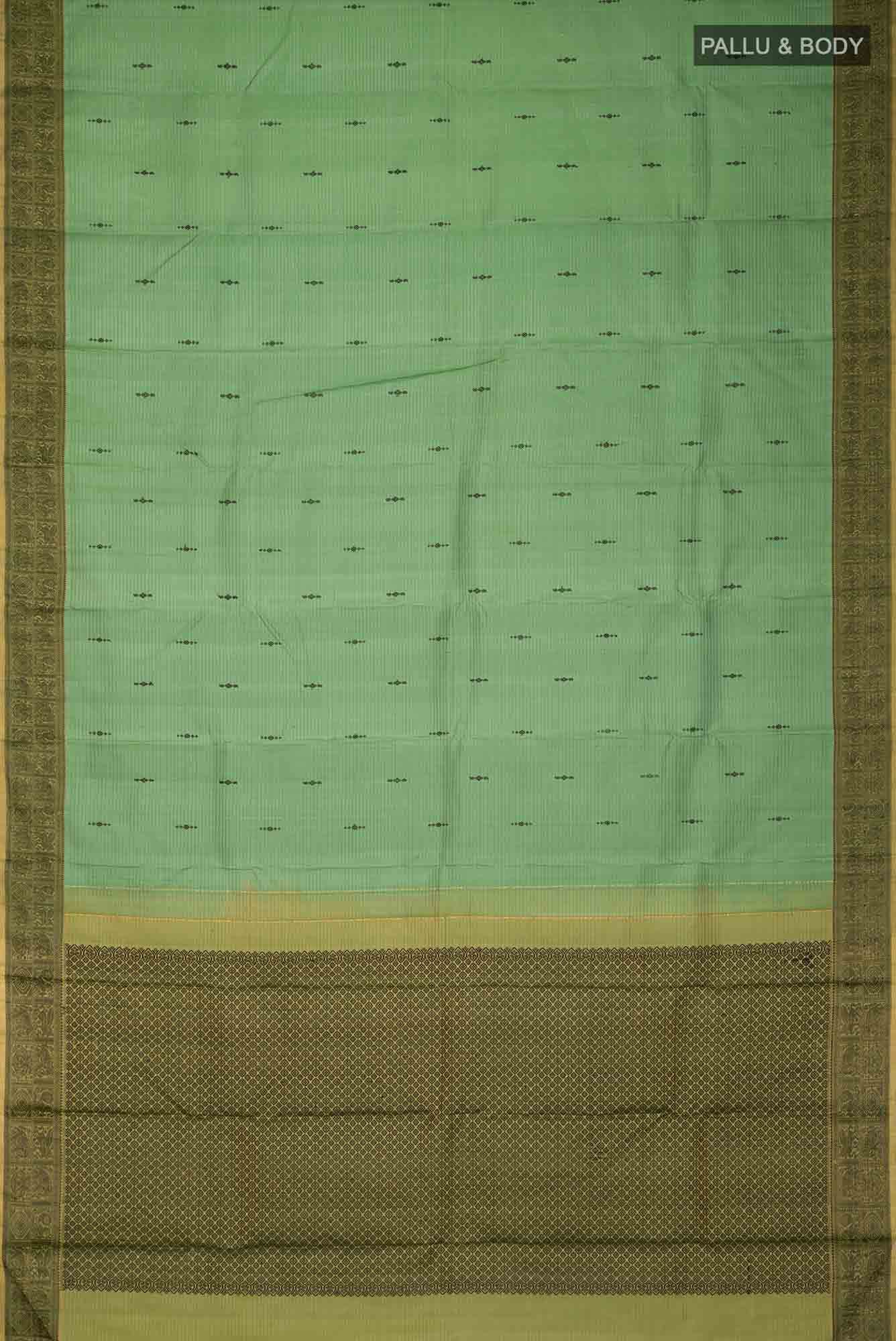 Green Kanchipuram Silk Saree