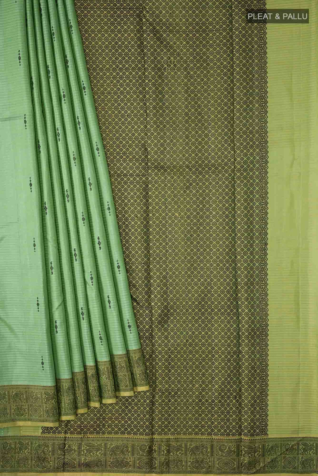 Green Kanchipuram Silk Saree