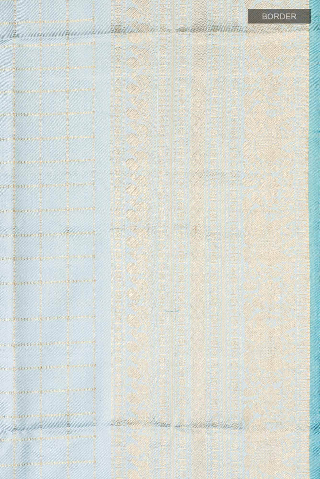 Blue Kanchipuram Silk Saree