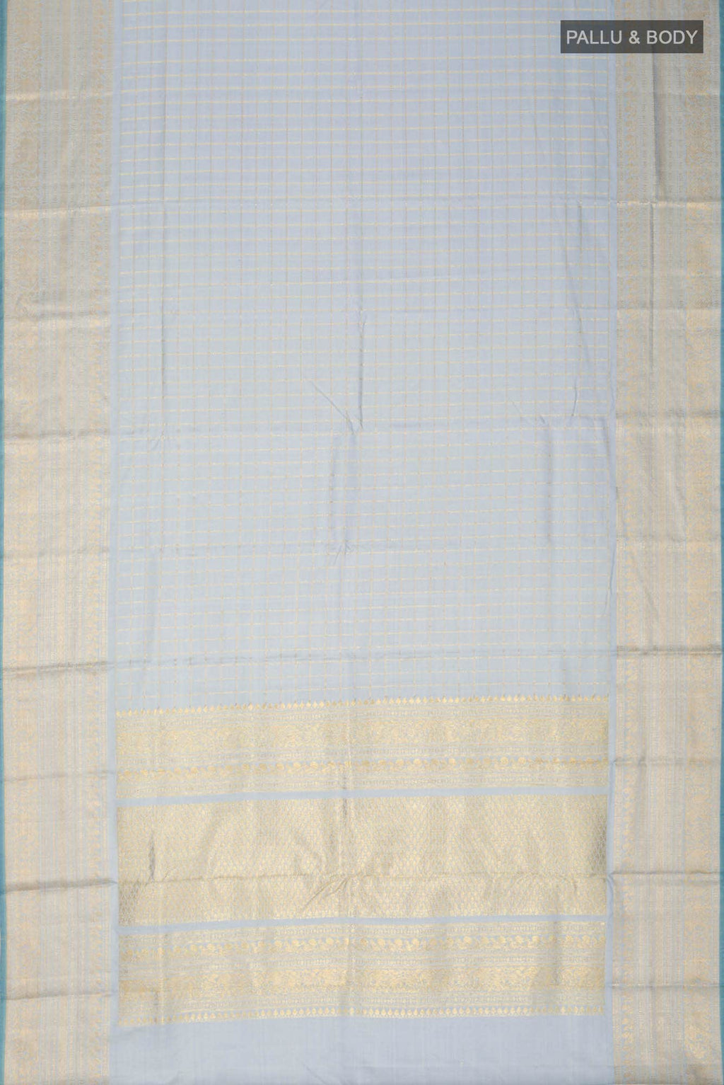 Blue Kanchipuram Silk Saree