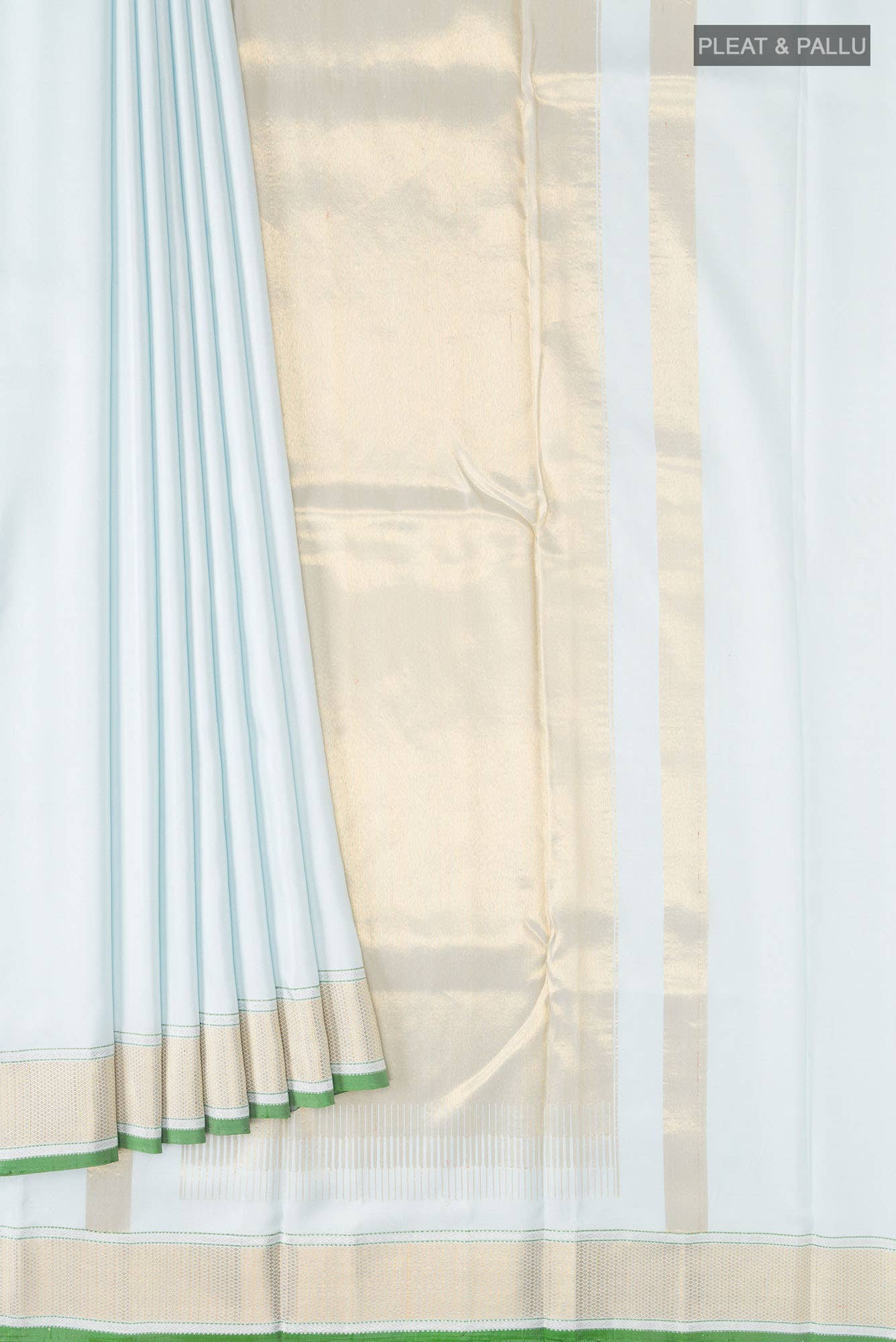 Blue Kanchipuram Silk Saree