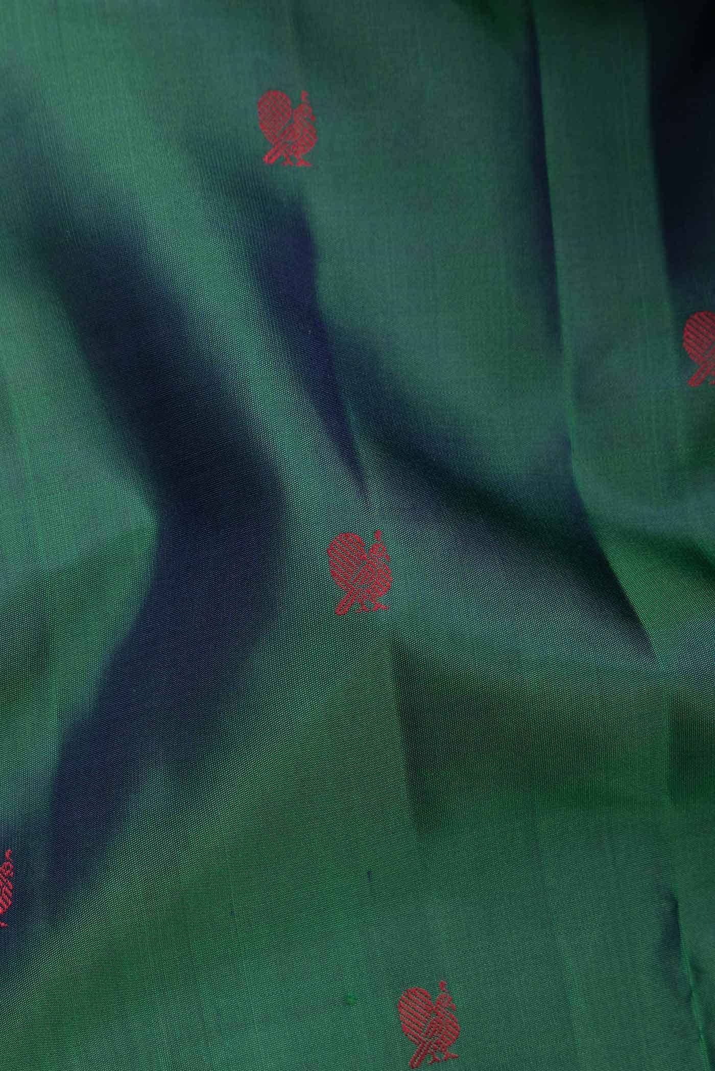 Green Kanchipuram Silk Saree