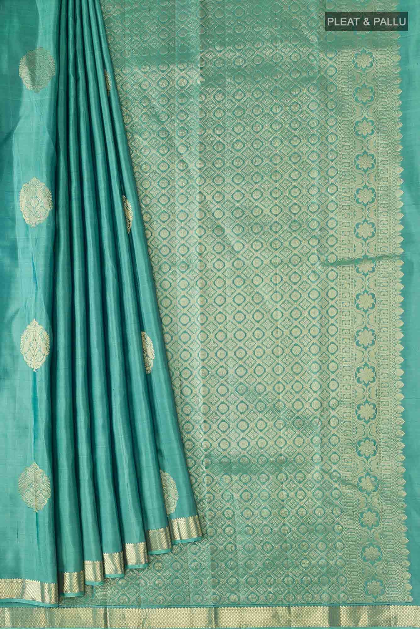 Green Kanchipuram Silk Saree