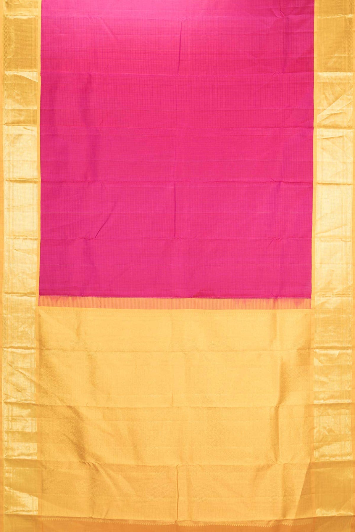 Pink Dual Tone Kanjivaram Silk Saree