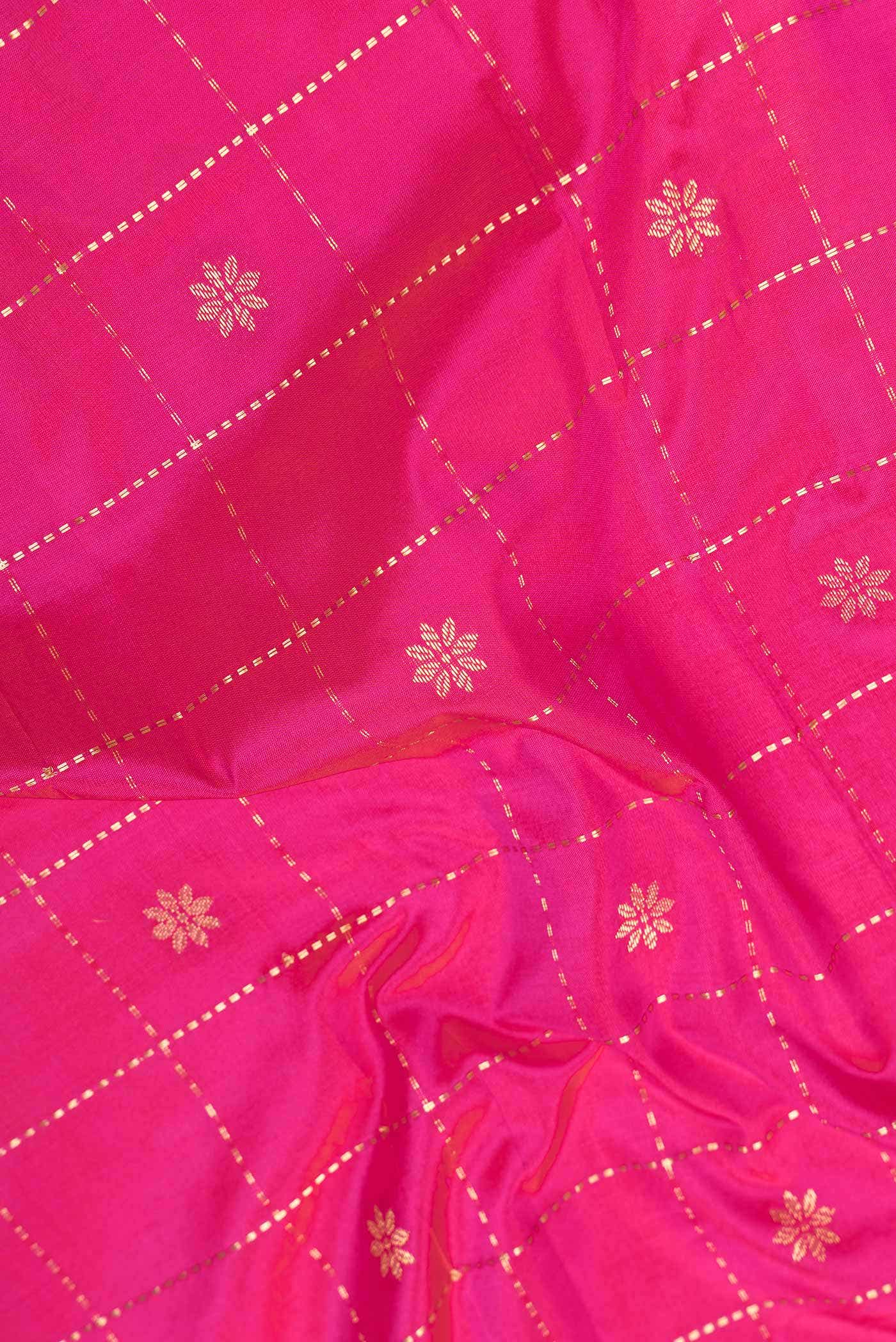 Pink Dual Tone Paithani Silk Saree