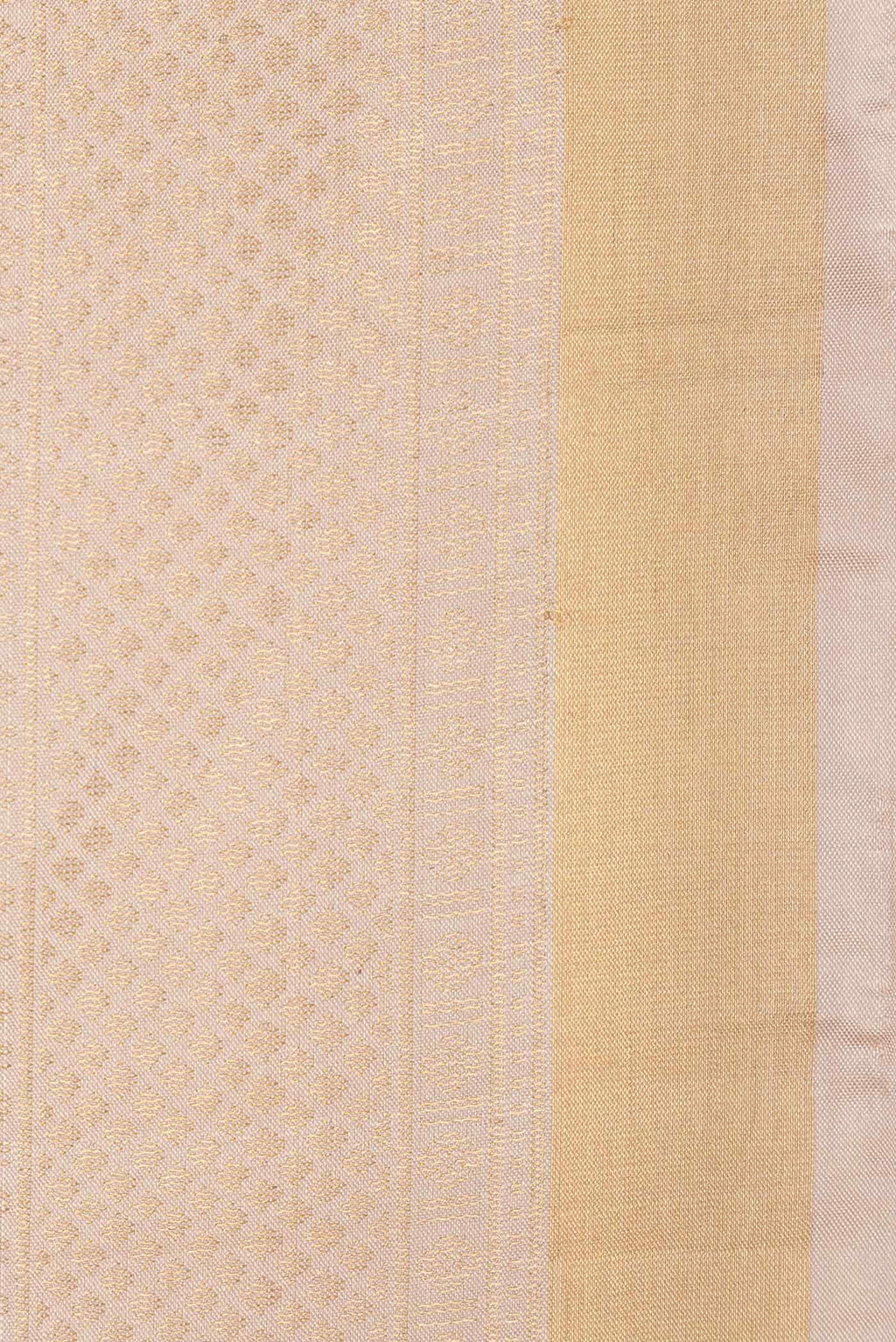 Beige Dual Tone Soft Silk Saree