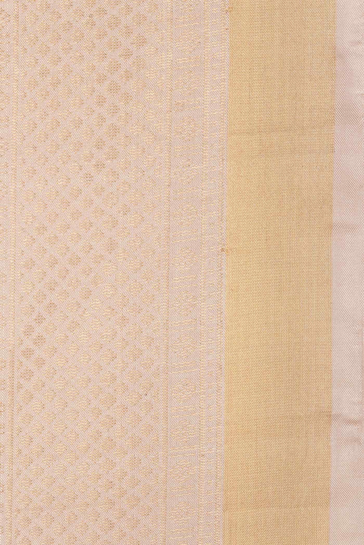 Beige Dual Tone Soft Silk Saree