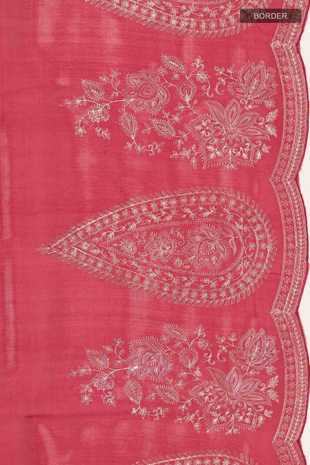 Red Organza Silk Saree