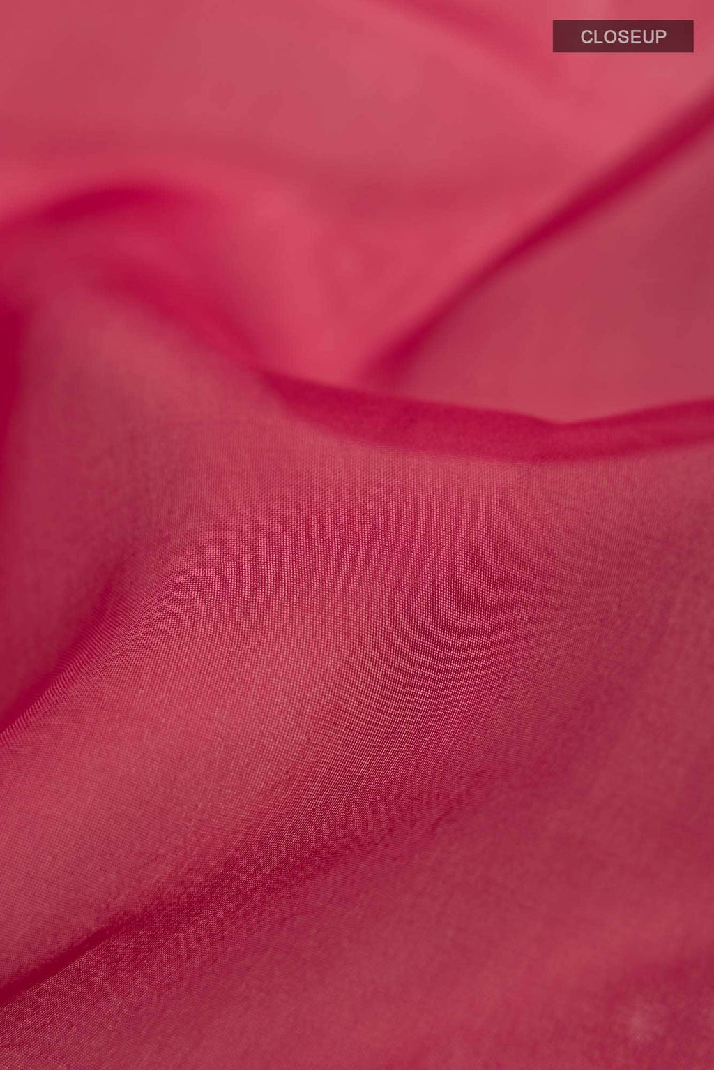 Red Organza Silk Saree
