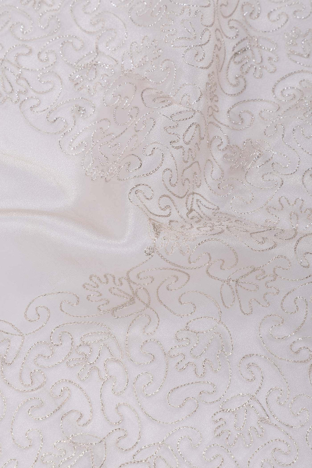 Beige Dual Tone Tissue Silk Saree