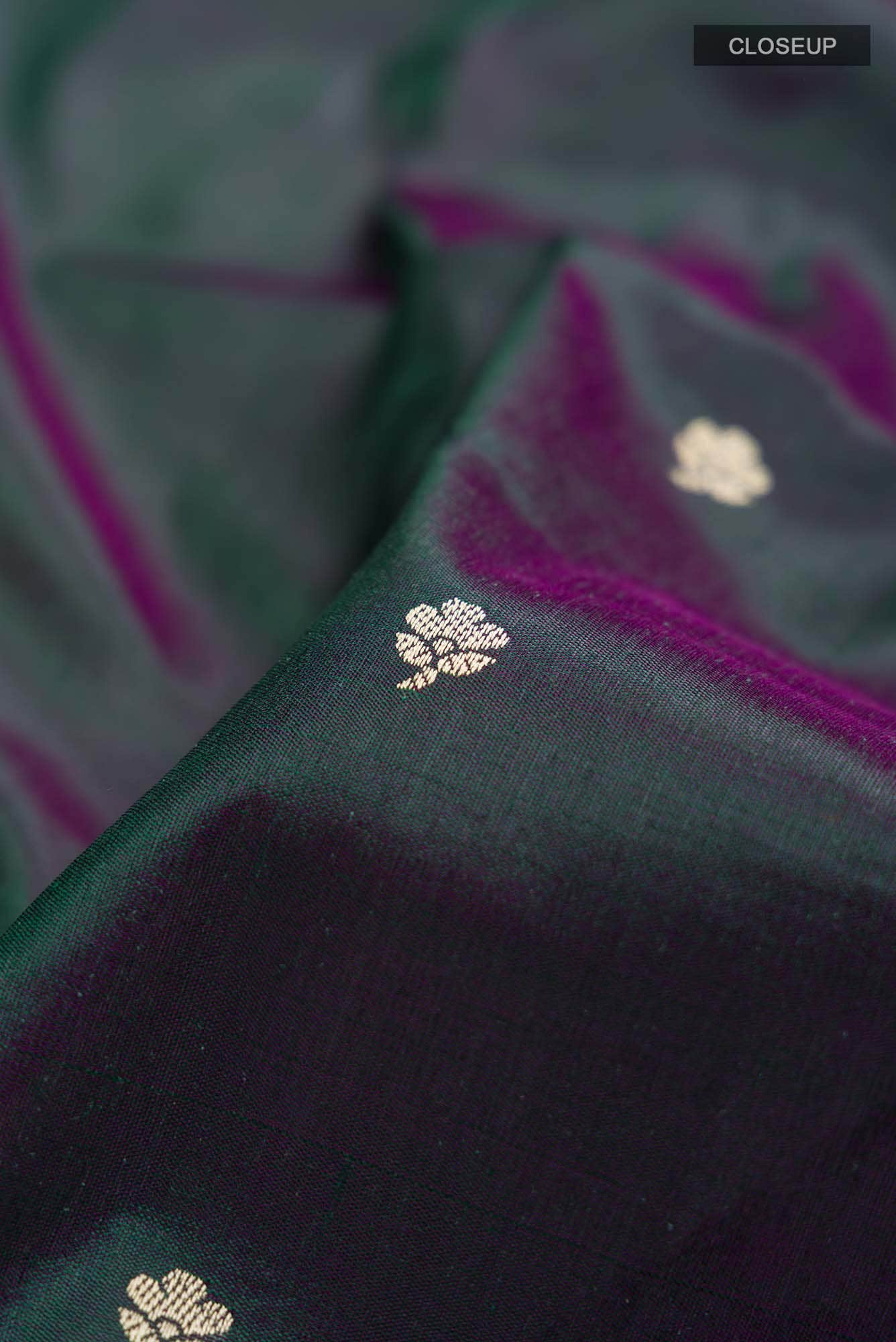 Green Banarasi Silk Saree