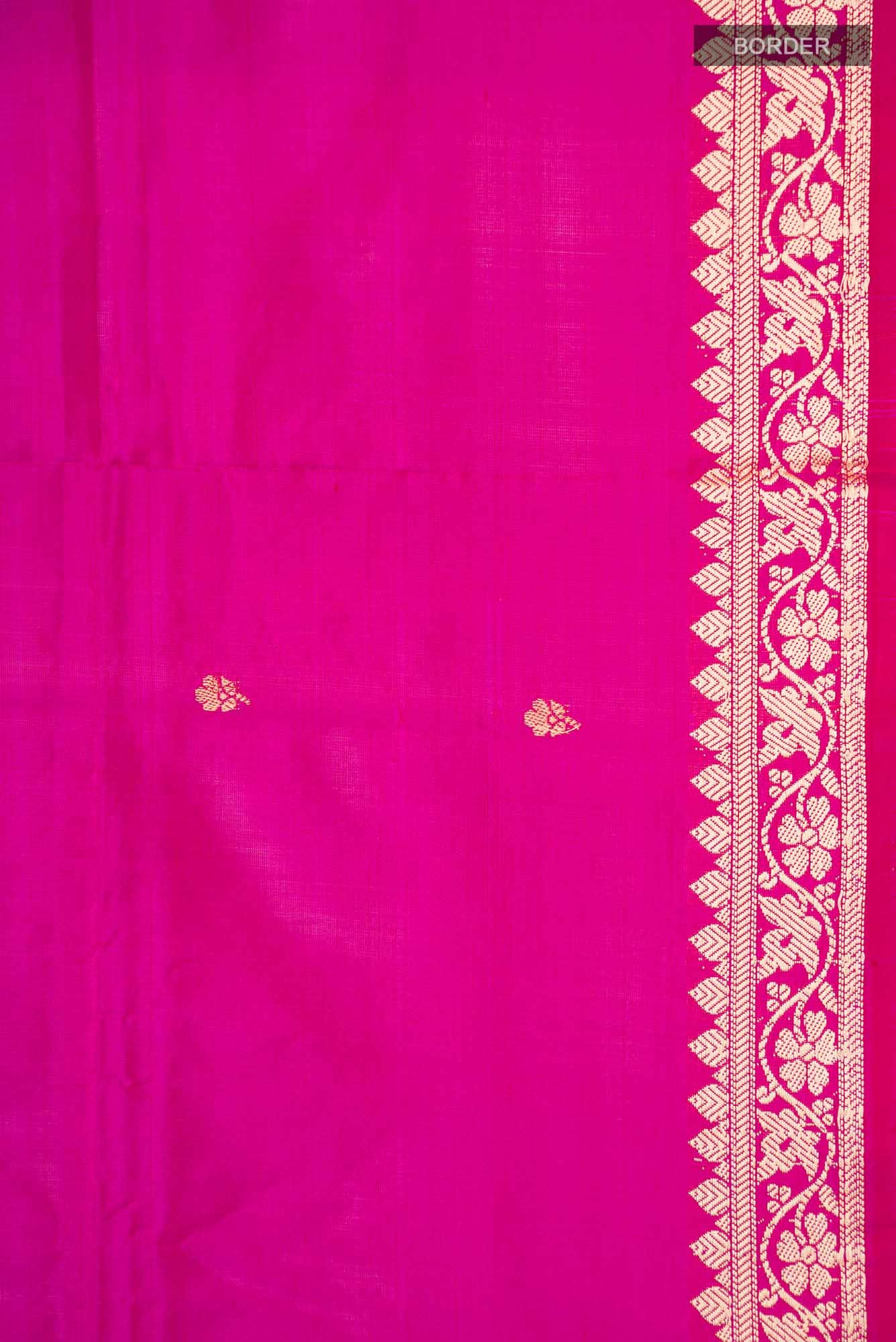 Pink Banarasi Silk Saree