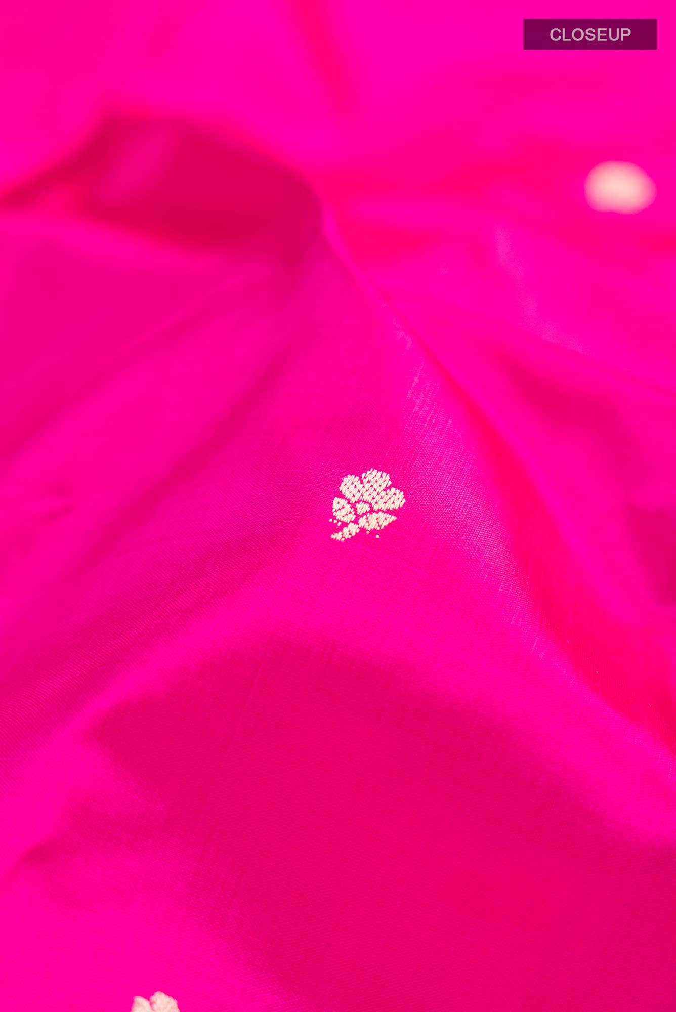 Pink Banarasi Katan Silk Saree