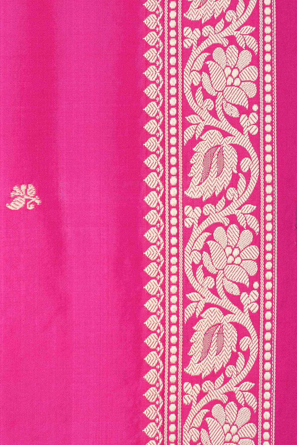 Pink Dual Tone Banarasi Silk Saree