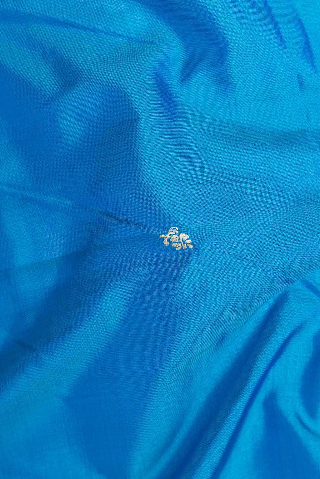 Sky Blue Dual Tone Banarasi Silk Saree
