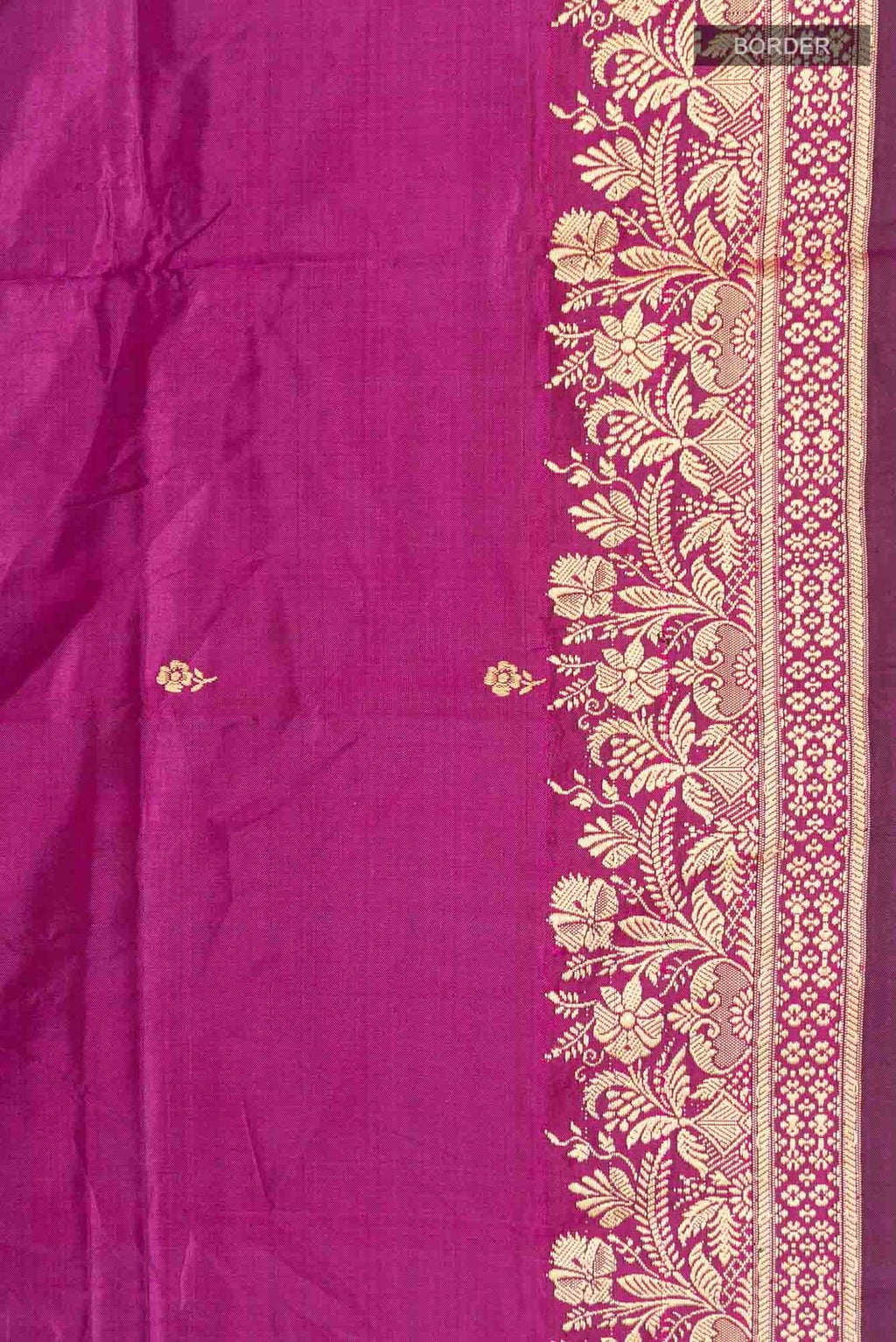 Purple Banarasi Silk Saree