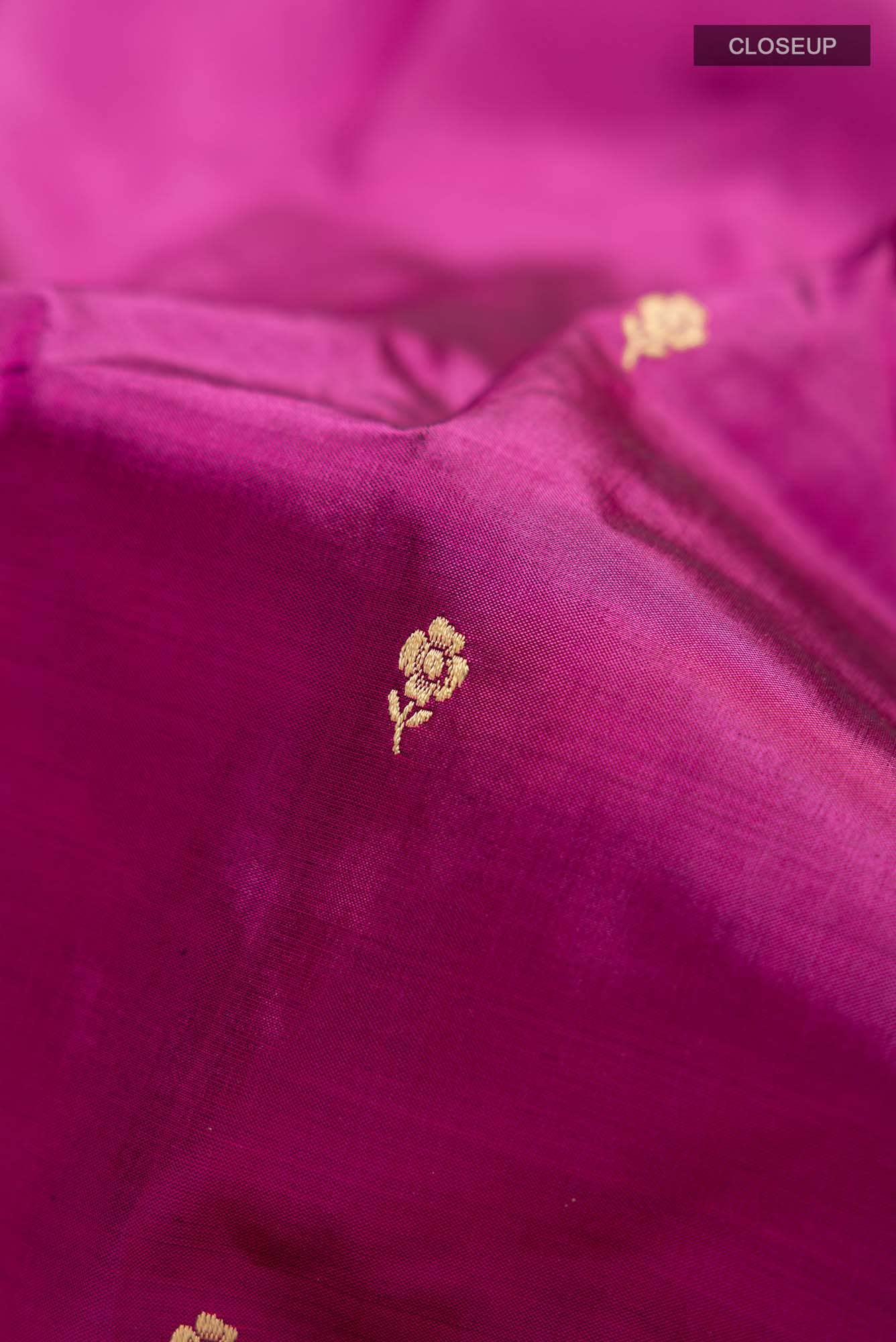 Purple Banarasi Silk Saree