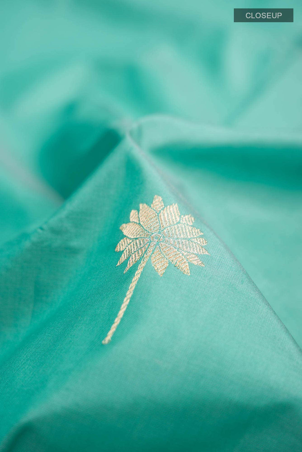 Green Banarasi Katan Silk Saree