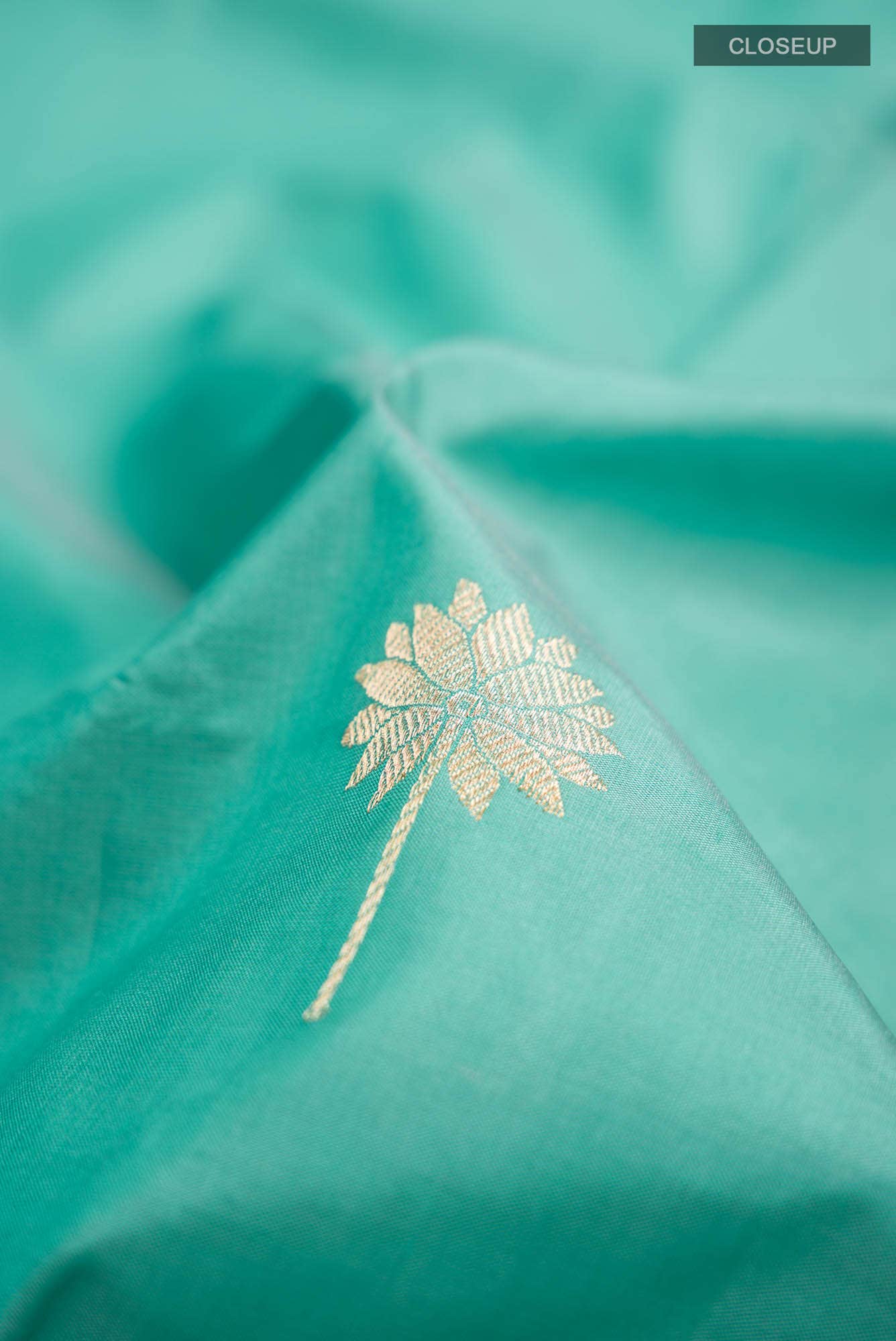 Green Banarasi Katan Silk Saree