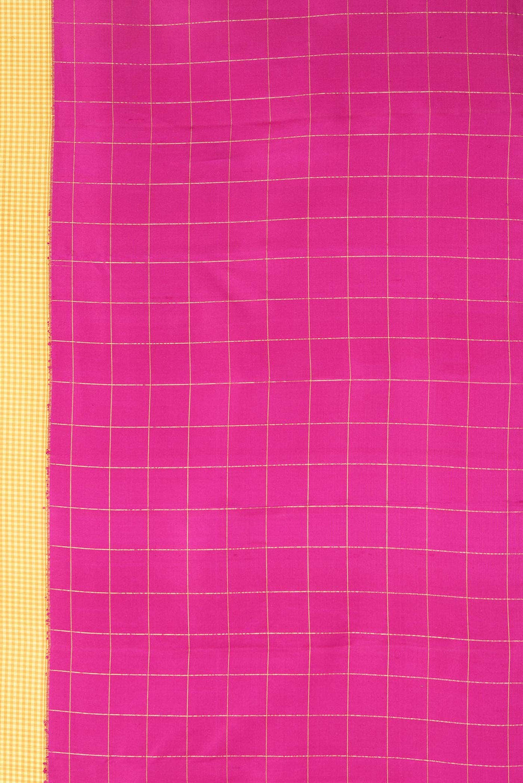 Yellow Kanchipuram Silk Saree