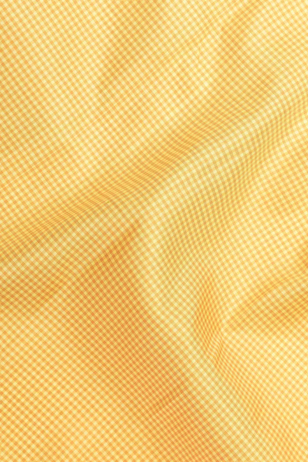 Yellow Kanchipuram Silk Saree