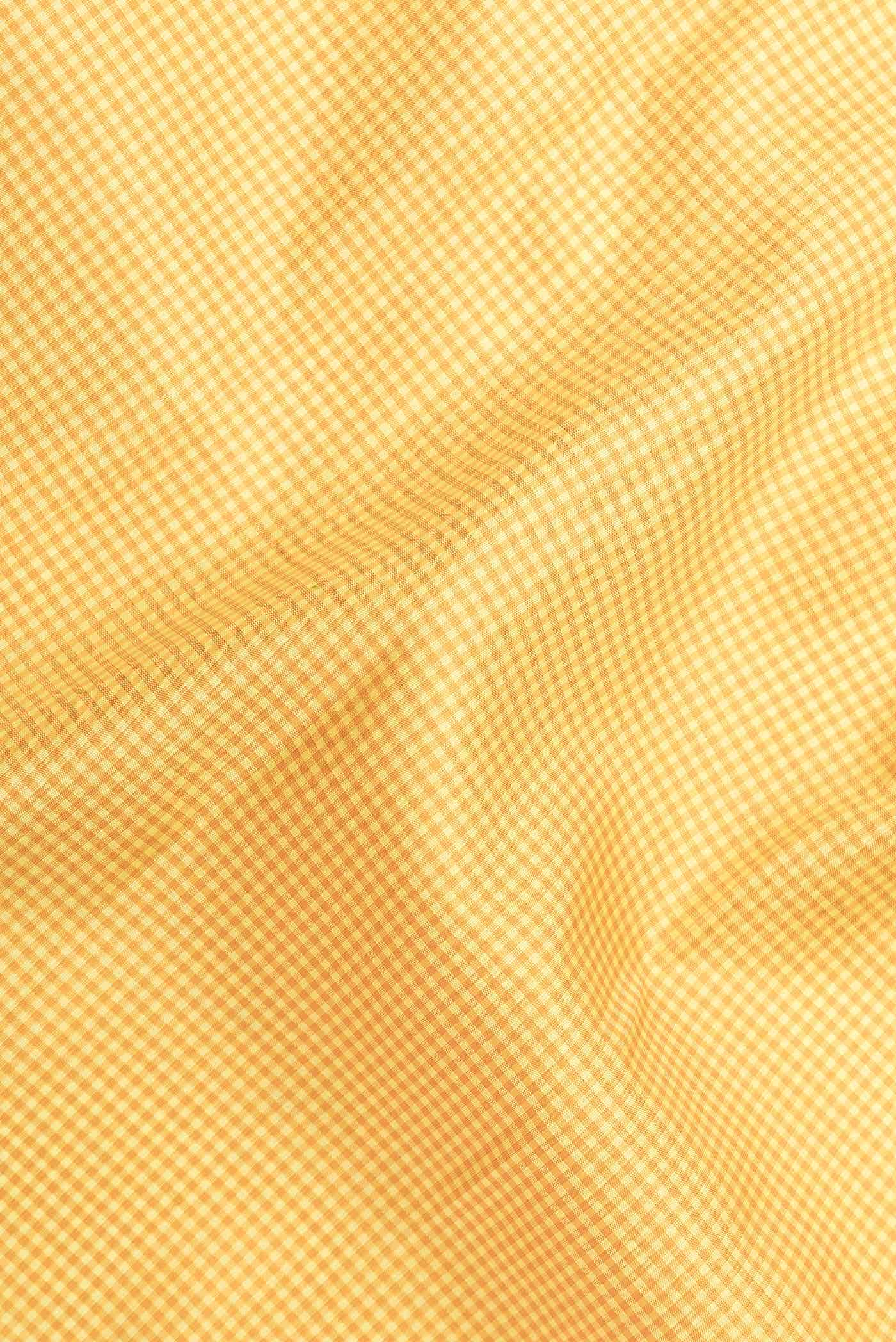 Yellow Kanchipuram Silk Saree