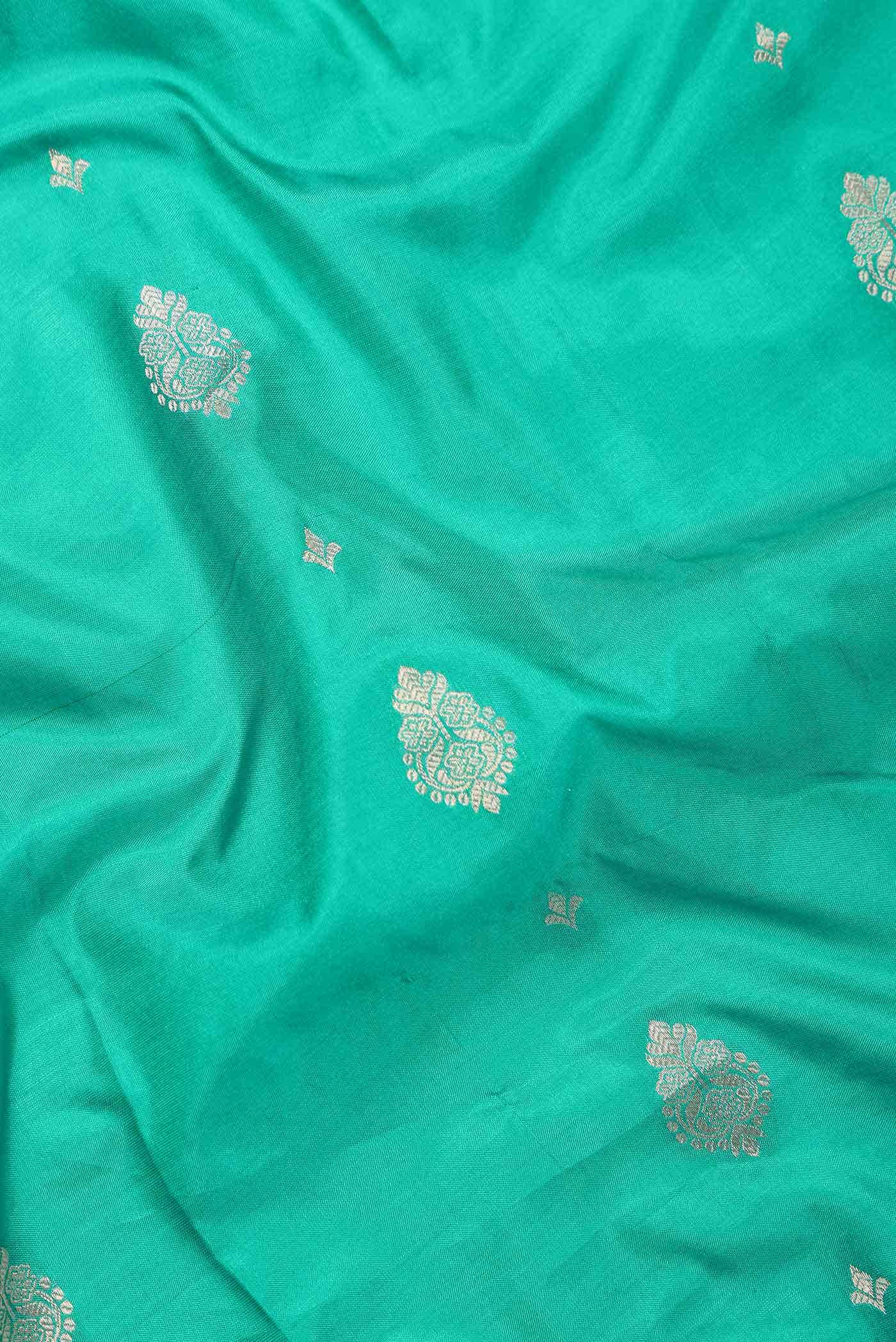 Green Dual Tone Kanchipuram Silk Saree