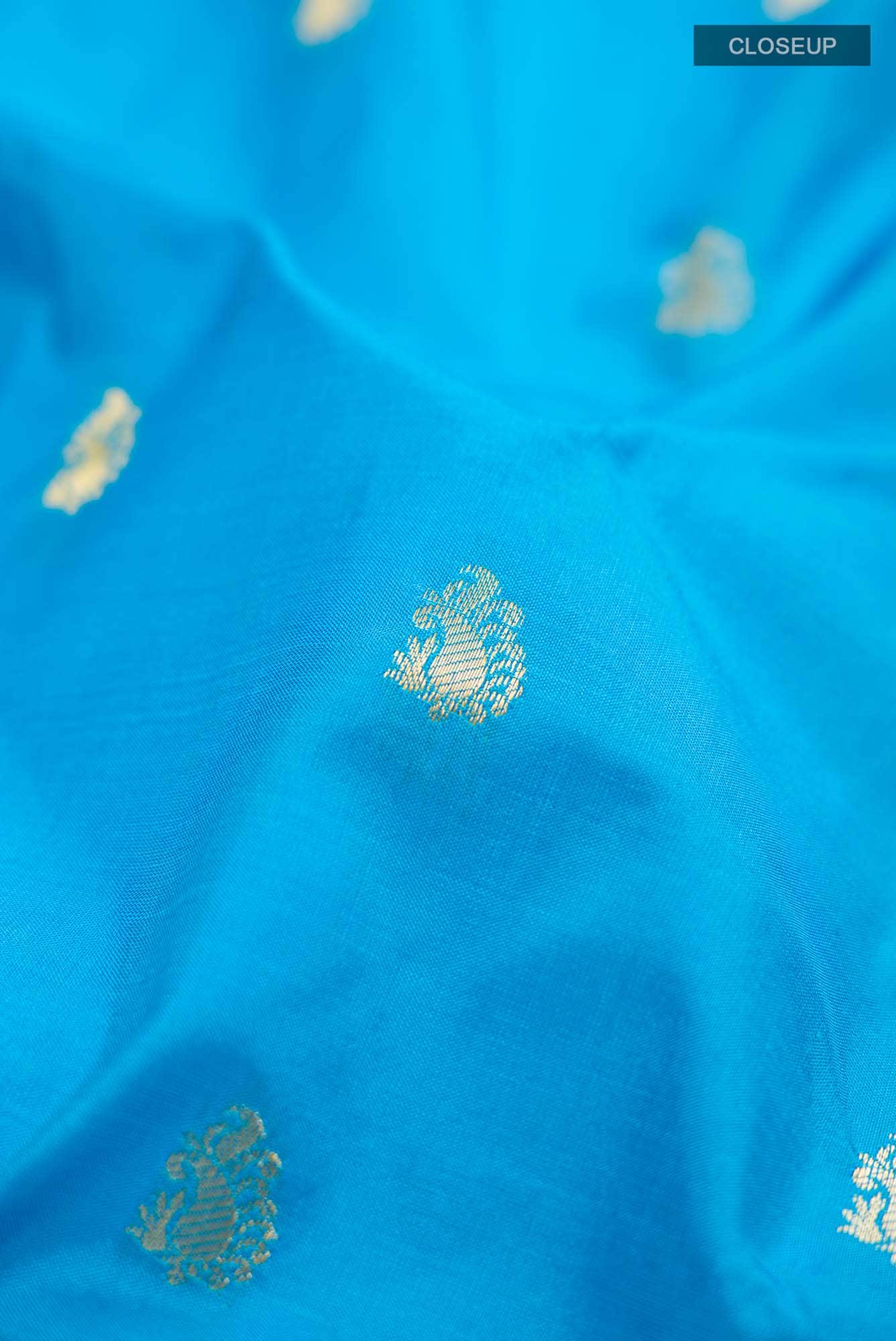 Blue Bangalore Silk Saree