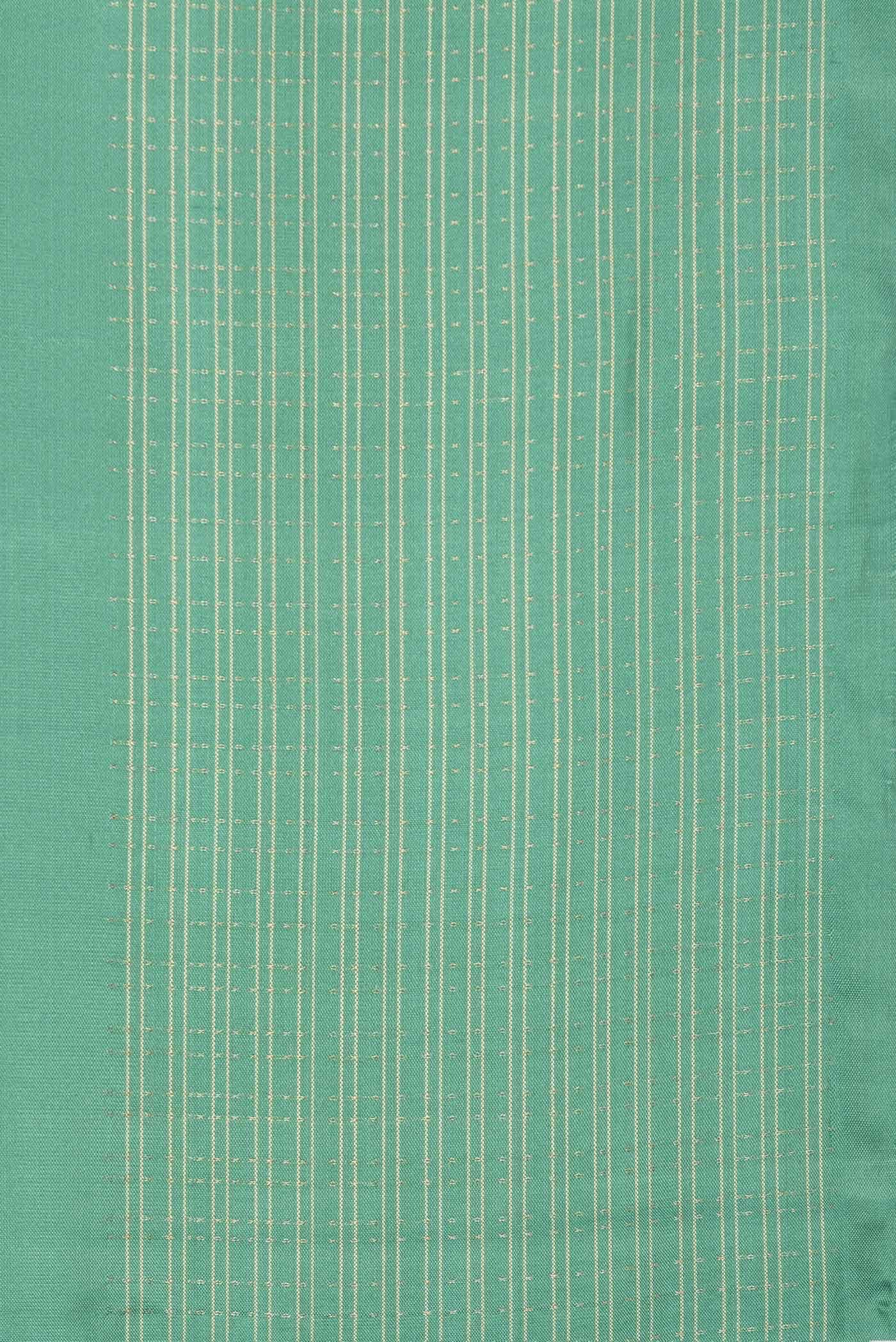 Green Dual Tone Soft Silk Saree