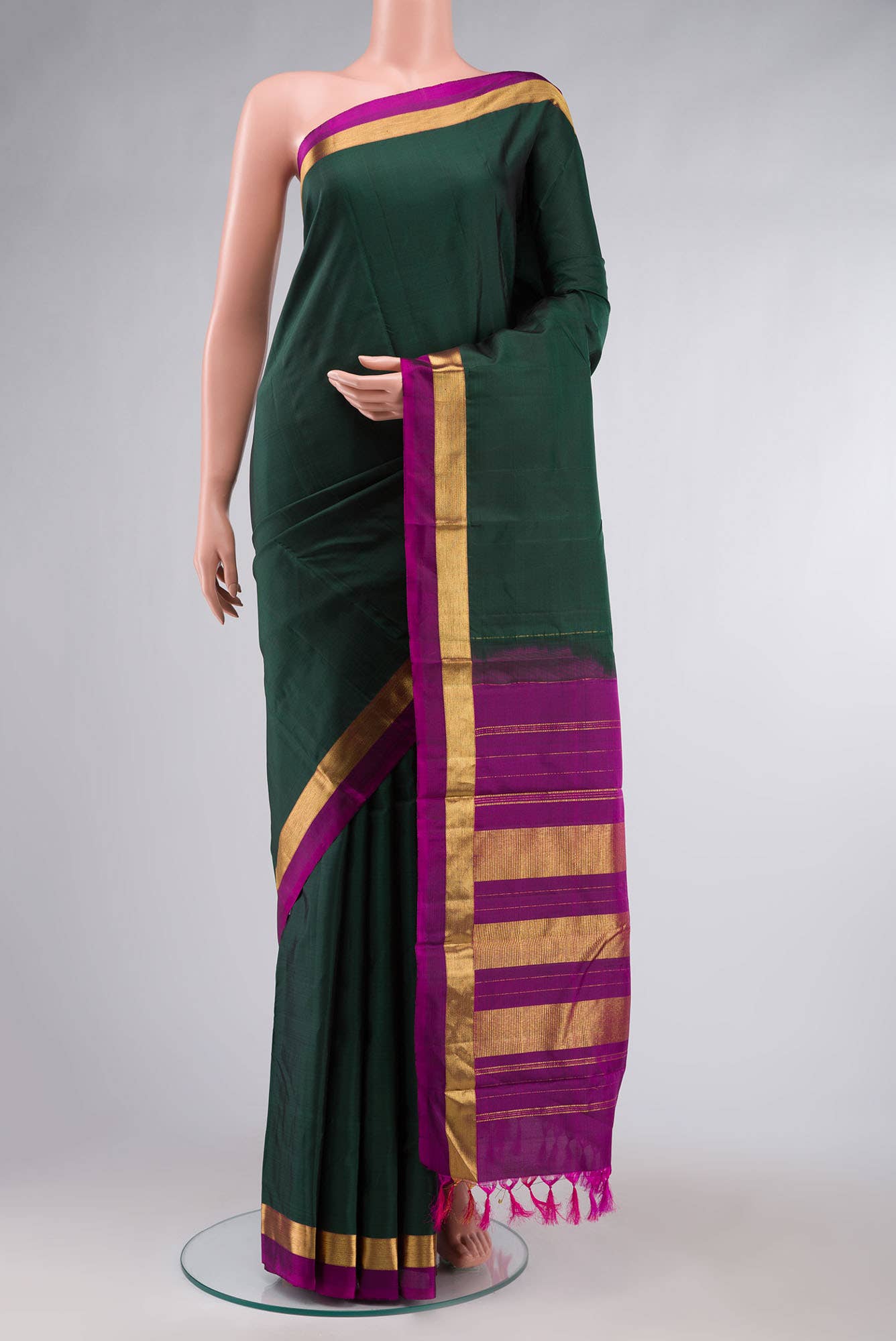 Green Kanchipuram Silk Saree