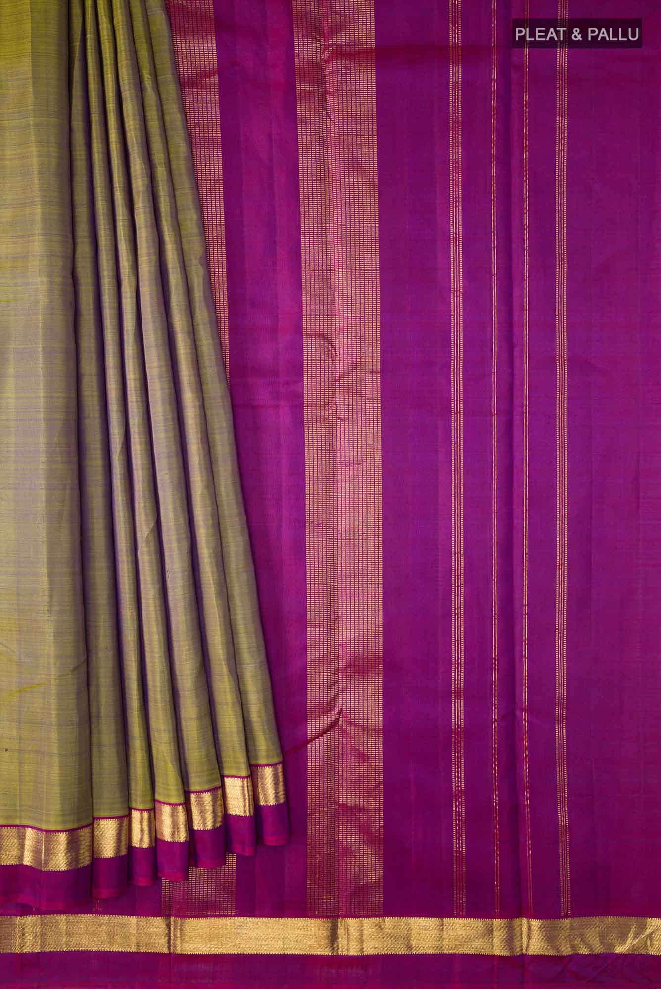 Green Kanchipuram Silk Saree