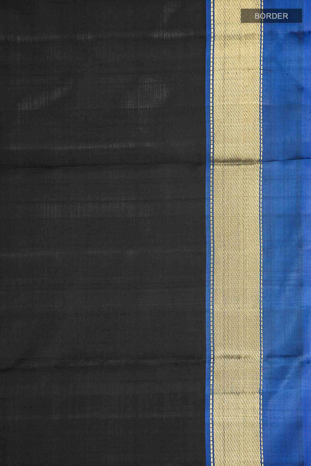 Black Kanchipuram Silk Saree