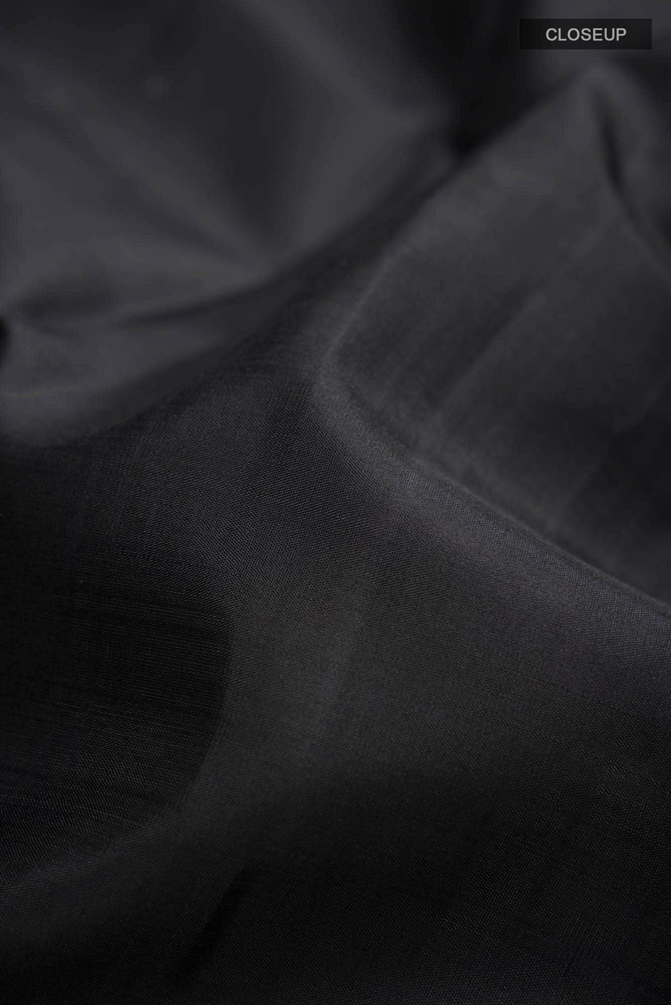 Black Kanchipuram Silk Saree