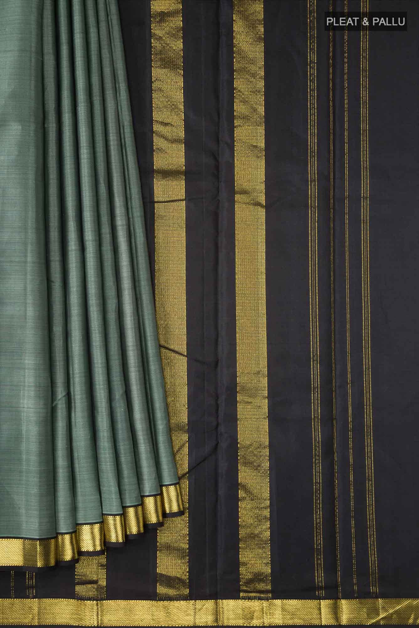 Green Kanchipuram Silk Saree