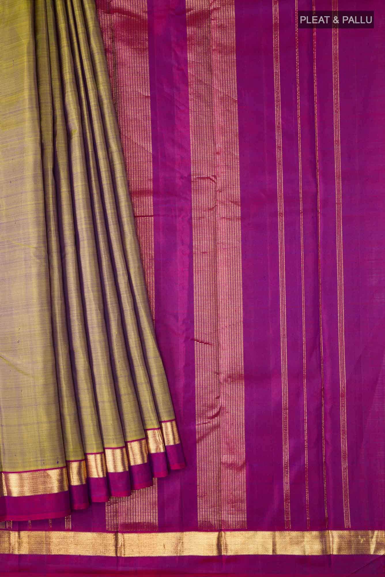 Green Kanchipuram Silk Saree