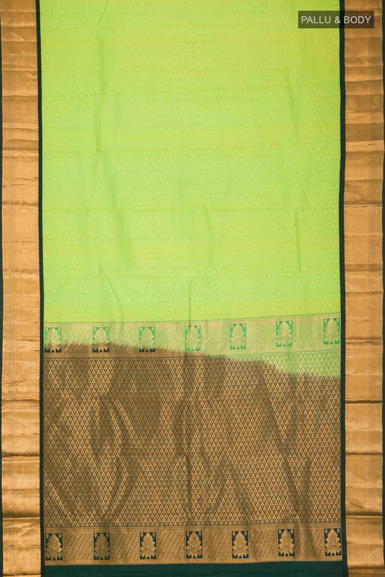Green Kanchipuram Silk Saree