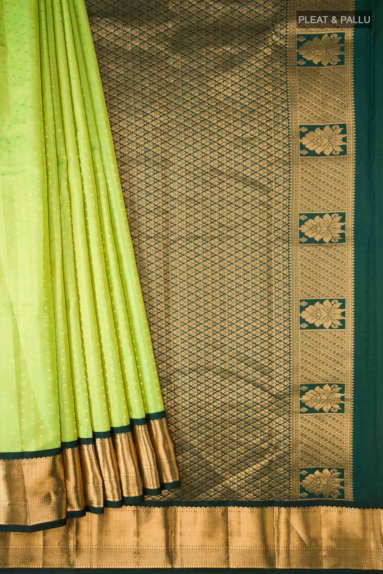 Green Kanchipuram Silk Saree